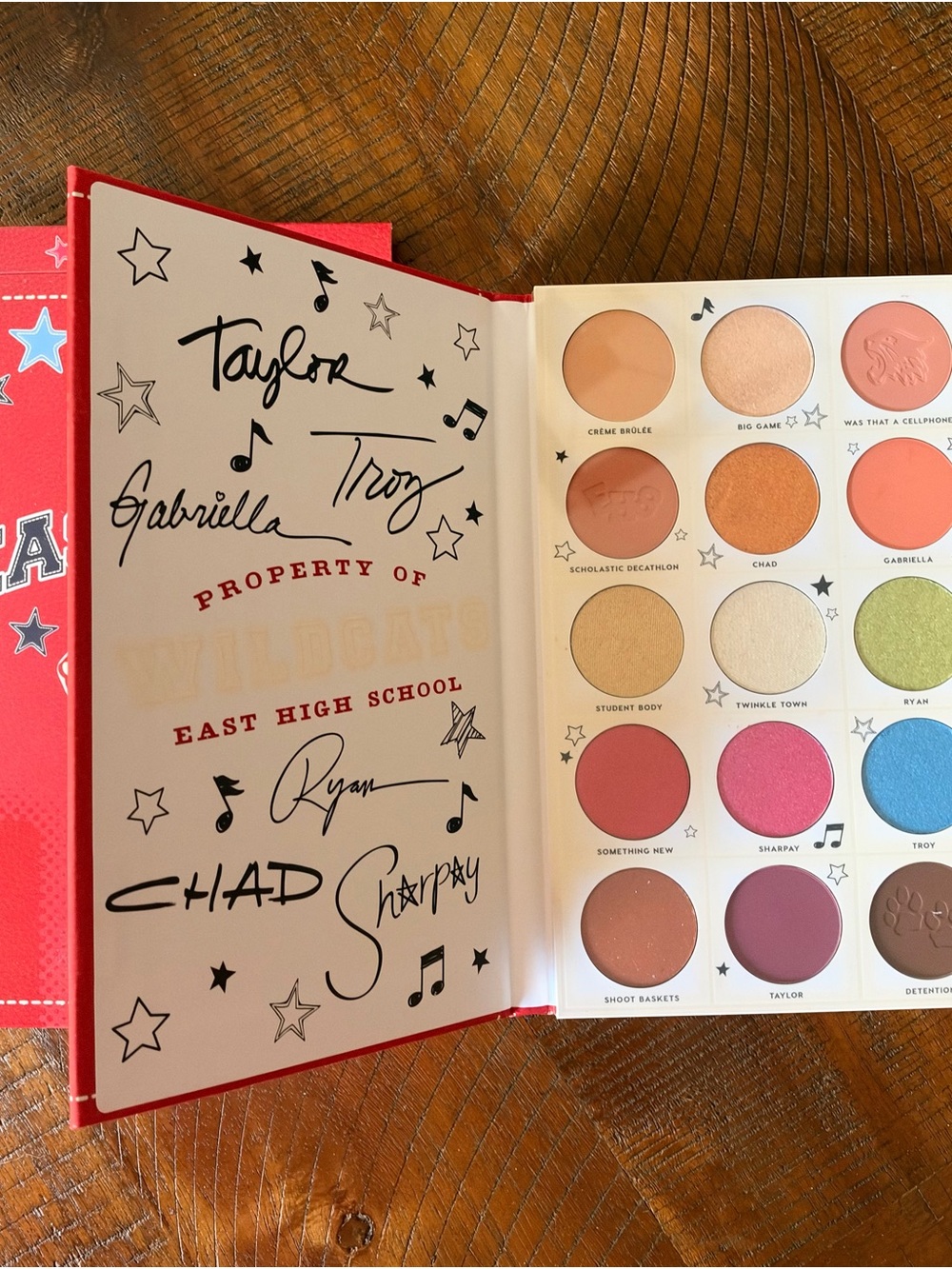 High School Musical Colourpop Eyeshadow Palette